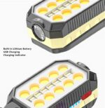 چراغ شارژی LED آهن ربایی مدل W599B - تصویر 2